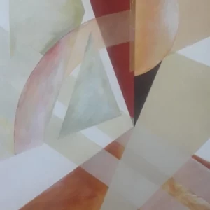 Denise Kovalski Construtivista - Acrílico sem tela sem moldura